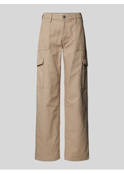 Spodnie cargo o kroju baggy fit ze szlufkami na pasek ze sklepu Peek&Cloppenburg  w kategorii Spodnie damskie - zdjęcie 174088359