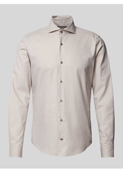 Koszula biznesowa o kroju slim fit z kołnierzykiem typu kent ze sklepu Peek&Cloppenburg  w kategorii Koszule męskie - zdjęcie 174088449