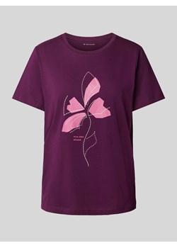 T-shirt z nadrukiem z przodu ze sklepu Peek&Cloppenburg  w kategorii Bluzki damskie - zdjęcie 174088548