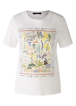 Oui Koszulka w kolorze białym ze sklepu Limango Polska w kategorii Bluzki damskie - zdjęcie 174089808