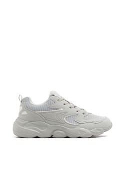 Cropp - Jasnoszare sneakersy z odblaskowymi elementami - jasny szary ze sklepu Cropp w kategorii Buty sportowe damskie - zdjęcie 174090277