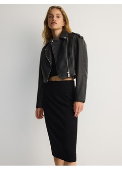 Reserved - Spódnica midi - czarny ze sklepu Reserved w kategorii Spódnice - zdjęcie 174090979