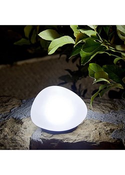 lumisky Dekoracyjna lampa solarna LED "Solenzara" w kolorze białym - wys. 6 x  Ø 5 cm ze sklepu Limango Polska w kategorii Oświetlenie - zdjęcie 174092096
