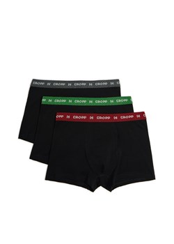Cropp - 3 pack czarnych bokserek - czarny ze sklepu Cropp w kategorii Majtki męskie - zdjęcie 174092295