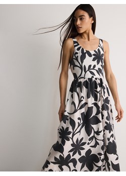 Reserved - Sukienka maxi z odkrytymi plecami - czarny ze sklepu Reserved w kategorii Sukienki - zdjęcie 174092465