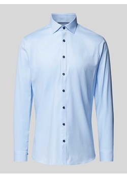 Koszula biznesowa o kroju Super Slim Fit z kołnierzykiem typu kent ze sklepu Peek&Cloppenburg  w kategorii Koszule męskie - zdjęcie 174094098