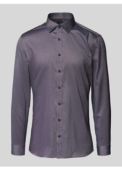 Koszula biznesowa o kroju Super Slim Fit z kołnierzykiem typu kent ze sklepu Peek&Cloppenburg  w kategorii Koszule męskie - zdjęcie 174094108