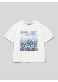 T-shirt z okrągłym dekoltem ze sklepu Peek&Cloppenburg  w kategorii T-shirty chłopięce - zdjęcie 174094115