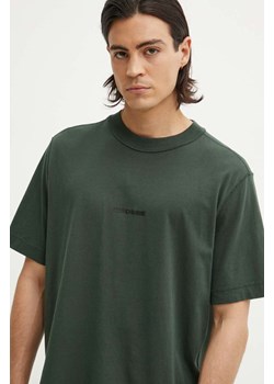 Abercrombie &amp; Fitch t-shirt bawełniany męski kolor zielony z nadrukiem KI123-1038 ze sklepu ANSWEAR.com w kategorii T-shirty męskie - zdjęcie 174096508