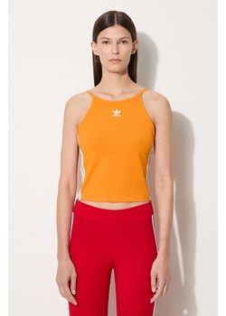 adidas Originals top Adicolor HC1979 damski kolor pomarańczowy HC1979-BORANG ze sklepu PRM w kategorii Bluzki damskie - zdjęcie 174098128