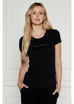 Emporio Armani T-shirt | Regular Fit ze sklepu Gomez Fashion Store w kategorii Bluzki damskie - zdjęcie 174098529
