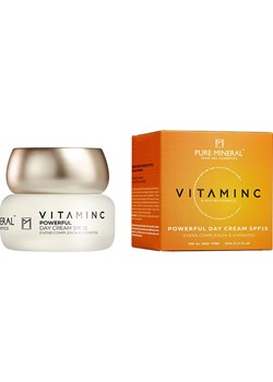 PURE MINERAL Krem na dzień &quot;Vitamin C Powerful Day&quot; - SPF 15 - 50 ml ze sklepu Limango Polska w kategorii Kremy do twarzy - zdjęcie 174100006