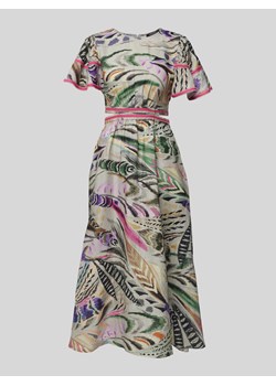 Długa sukienka z zamkiem błyskawicznym ze sklepu Peek&Cloppenburg  w kategorii Sukienki - zdjęcie 174101835
