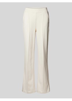 Spodnie z szeroką nogawką i elastycznym pasem ze sklepu Peek&Cloppenburg  w kategorii Spodnie damskie - zdjęcie 174101985