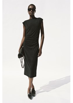 H & M - Sukienka z kapturkowym rękawem - Czarny ze sklepu H&M w kategorii Sukienki - zdjęcie 174102348