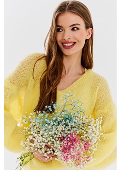 Sweter  moherowy Limoncello ONE SIZE ze sklepu NAOKO w kategorii Swetry damskie - zdjęcie 174106026