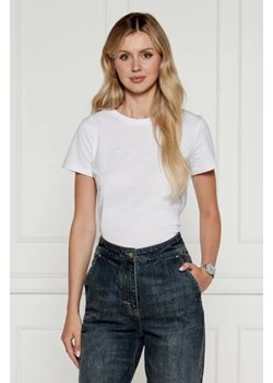 Armani Exchange T-shirt | Regular Fit ze sklepu Gomez Fashion Store w kategorii Bluzki damskie - zdjęcie 174107386