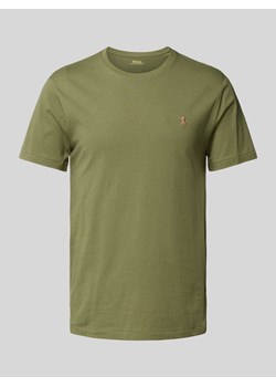 T-shirt o kroju custom slim fit z okrągłym dekoltem ze sklepu Peek&Cloppenburg  w kategorii T-shirty męskie - zdjęcie 174109359