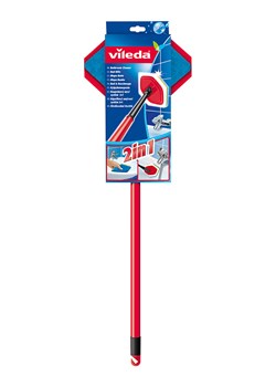 Vileda Gąbka "Bad Blitz System" w kolorze czerwonym do czyszczenia łazienki ze sklepu Limango Polska w kategorii Akcesoria kuchenne - zdjęcie 174109546