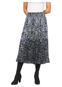 Heine Spódnica plisowana w kolorze granatowo-kremowym ze sklepu Limango Polska w kategorii Spódnice - zdjęcie 174109968