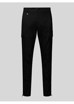 Spodnie cargo o kroju skinny fit z bocznymi,wpuszczanymi kieszeniami ze sklepu Peek&Cloppenburg  w kategorii Spodnie męskie - zdjęcie 174113288