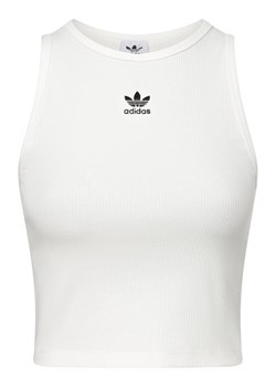 adidas Originals Top damski Kobiety Bawełna écru jednolity ze sklepu vangraaf w kategorii Bluzki damskie - zdjęcie 174114736
