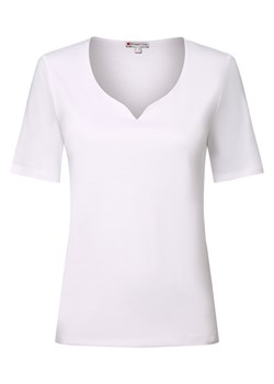 Street One Koszulka damska Kobiety Bawełna biały jednolity ze sklepu vangraaf w kategorii Bluzki damskie - zdjęcie 174114765