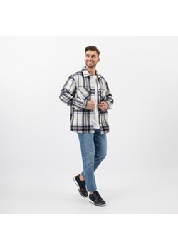 Wojas Granatowe Sneakersy Męskie Z Jasnobrązowymi Wstawkami ze sklepu Wojas w kategorii Buty sportowe męskie - zdjęcie 174115459