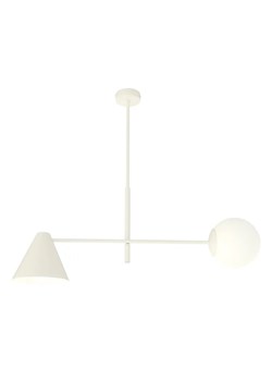 Biała nowoczesna lampa sufitowa - D139-Vilox ze sklepu Edinos.pl w kategorii Lampy sufitowe - zdjęcie 174116317