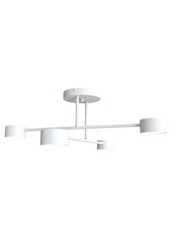 Biała industrialna lampa sufitowa - D134-Evex ze sklepu Edinos.pl w kategorii Lampy sufitowe - zdjęcie 174116327