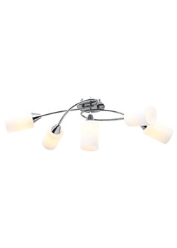 Ceramiczna lampa sufitowa z długimi kloszami - EX216 L8-K34 ze sklepu Edinos.pl w kategorii Lampy sufitowe - zdjęcie 174116515