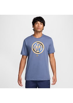 Męski T-shirt piłkarski Nike Inter Mediolan - Niebieski ze sklepu Nike poland w kategorii T-shirty męskie - zdjęcie 174117876