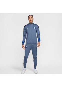 Męski dzianinowy dres piłkarski Nike Dri-FIT Inter Mediolan Strike - Niebieski ze sklepu Nike poland w kategorii Dresy męskie - zdjęcie 174117879