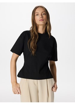 Reserved - Taliowany t-shirt - czarny ze sklepu Reserved w kategorii Bluzki damskie - zdjęcie 174120475
