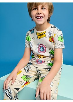 Sinsay - Koszulka MARVEL - kremowy ze sklepu Sinsay w kategorii T-shirty chłopięce - zdjęcie 174121575