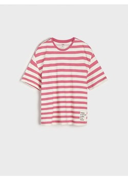 Sinsay - Koszulka - kremowy ze sklepu Sinsay w kategorii Bluzki dziewczęce - zdjęcie 174121585