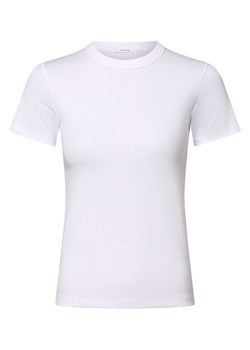 Opus Koszulka damska - Samuna Kobiety Bawełna biały jednolity ze sklepu vangraaf w kategorii Bluzki damskie - zdjęcie 174122526