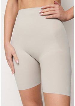 Jasnoszare Majtki Modelujące High Waist z Push-Upem Furbia ze sklepu Renee odzież w kategorii Bielizna wyszczuplająca - zdjęcie 174122587