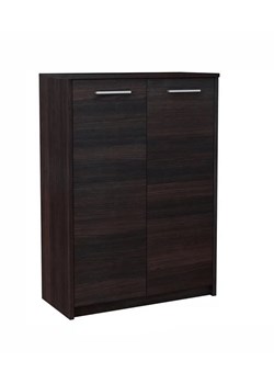 Komoda z półkami na dokumenty do biura wenge K5-W02 ze sklepu Edinos.pl w kategorii Komody - zdjęcie 174123605