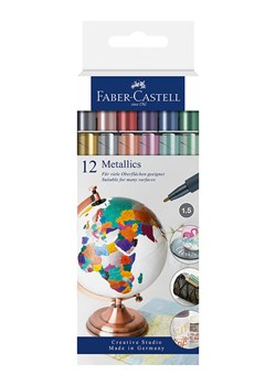 Faber-Castell Zakreślacze (12 szt.) &quot;Metallics&quot; ze sklepu Limango Polska w kategorii Akcesoria biurowe - zdjęcie 174124338