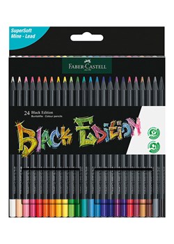 Faber-Castell Kredki (24 szt.) &quot;Black Edition&quot; ze sklepu Limango Polska w kategorii Akcesoria biurowe - zdjęcie 174124476