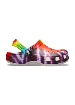 Crocs Chodaki &quot;Classic TieDye&quot; ze wzorem ze sklepu Limango Polska w kategorii Klapki dziecięce - zdjęcie 174124646