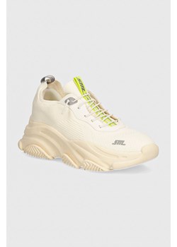 Steve Madden sneakersy Vault 1 kolor beżowy SM11003287 ze sklepu ANSWEAR.com w kategorii Buty sportowe damskie - zdjęcie 174126667