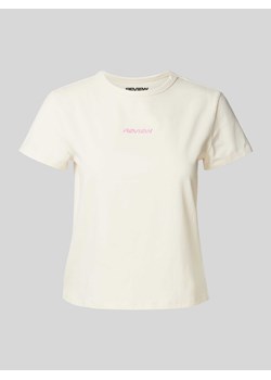 T-shirt o luźnym kroju z okrągłym dekoltem ze sklepu Peek&Cloppenburg  w kategorii Bluzki damskie - zdjęcie 174127768