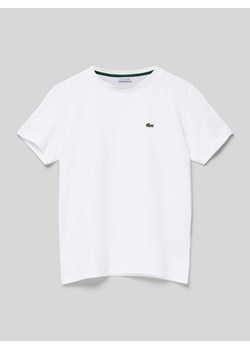 T-shirt z detalem z logo ze sklepu Peek&Cloppenburg  w kategorii T-shirty chłopięce - zdjęcie 174127888