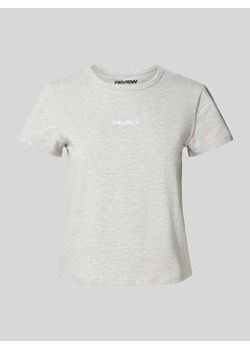 T-shirt o luźnym kroju z okrągłym dekoltem ze sklepu Peek&Cloppenburg  w kategorii Bluzki damskie - zdjęcie 174127907