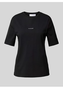 T-shirt z wyhaftowanym logo model ‘SIGNE-HANKIE’ ze sklepu Peek&Cloppenburg  w kategorii Bluzki damskie - zdjęcie 174127918
