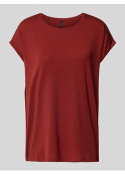 T-shirt w jednolitym kolorze model ‘AVA’ ze sklepu Peek&Cloppenburg  w kategorii Bluzki damskie - zdjęcie 174128235