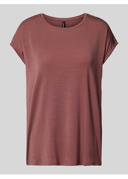 T-shirt w jednolitym kolorze model ‘AVA’ ze sklepu Peek&Cloppenburg  w kategorii Bluzki damskie - zdjęcie 174128427