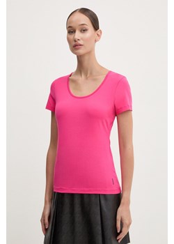 HUGO t-shirt 2-pack damski kolor różowy ze sklepu ANSWEAR.com w kategorii Bluzki damskie - zdjęcie 174128545